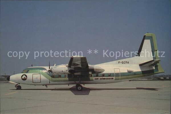 Flugzeuge Zivil Air Alsace Fokker F27 Friendship 200 C/