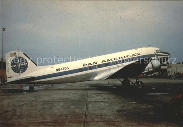 Flugzeuge Zivil Pan American DC-3C c/n 12844 N54705