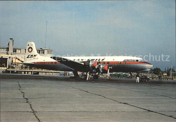 Flugzeuge Zivil LAN Chile CC-CLDE Douglas DC-6B c/n 455