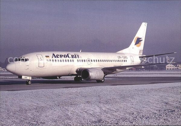 Flugzeuge Zivil Aerosvit Airlines Boeing 737-35B UR-GAG