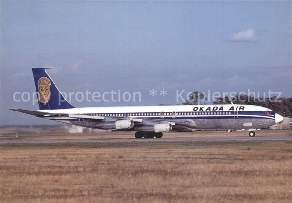 Flugzeuge Zivil Okada Air Boeing 707-355C 5N-AOQ c/n 19