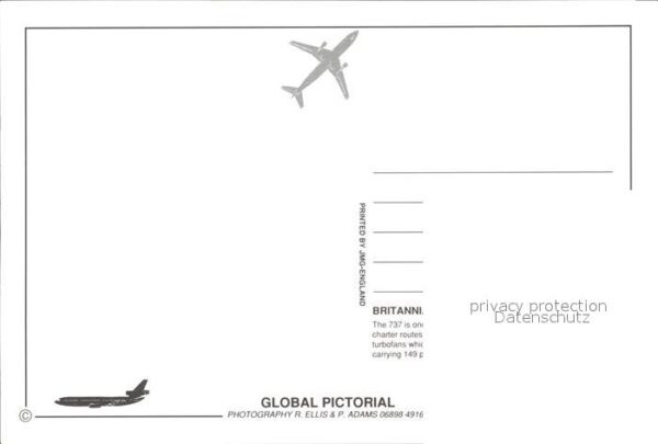 Flugzeuge Zivil Britannia Airways Boeing 737-300 – Bild 2