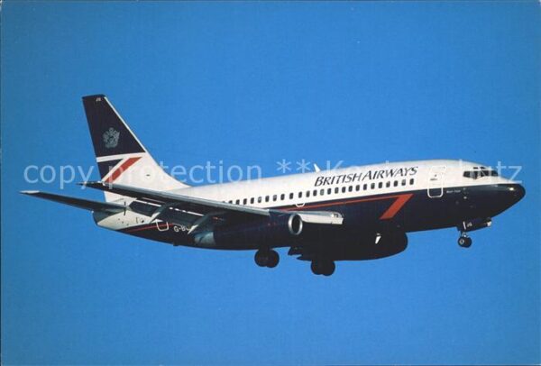 Flugzeuge Zivil British Airways Boeing 737-200