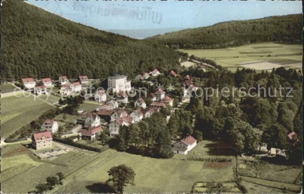 Wildungen Bad Fliegeraufnahme