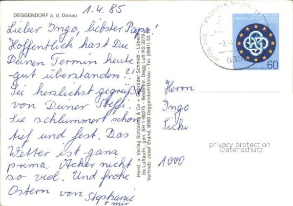 Deggendorf Donau Stadtansicht – Bild 2