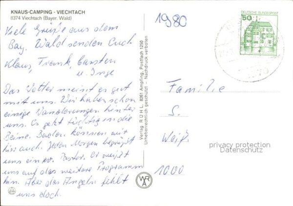 Viechtach Bayerischer Wald Knaus- Camping – Bild 2