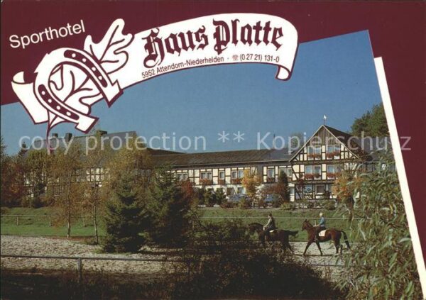 Attendorn Sporthotel Haus Platte