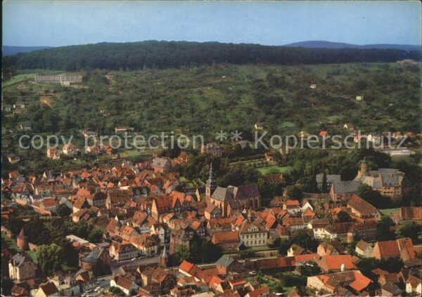 Buedingen Hessen Fliegeraufnahme