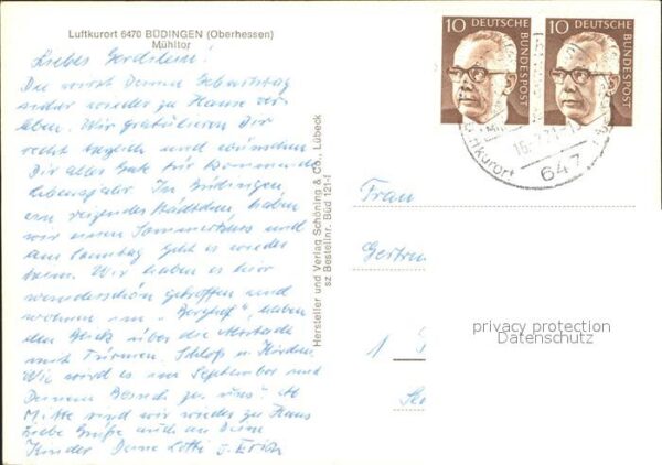 Buedingen Hessen Mühltor – Bild 2