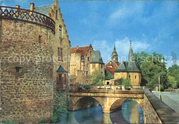 Buedingen Hessen Blick vom Malerwinkel