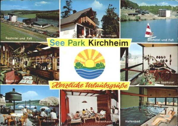 Kirchheim Hessen See Park Ferienhaus Hallenbad