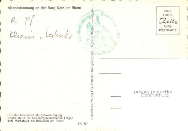 St Goar Burg Katz – Bild 2