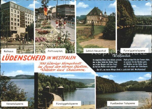 Luedenscheid Fürwiggetalsperre Versetalsperre Rathau