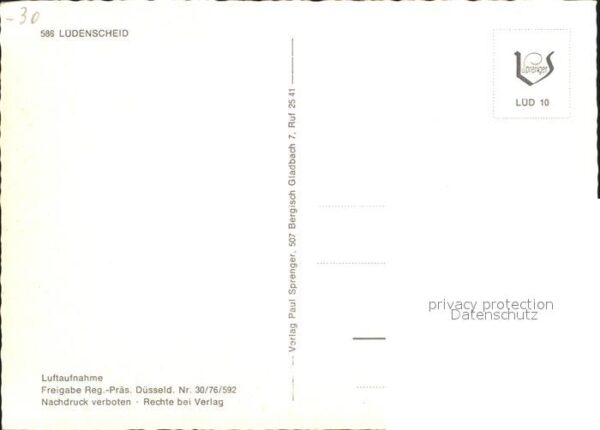 Luedenscheid Fliegeraufnahme – Bild 2
