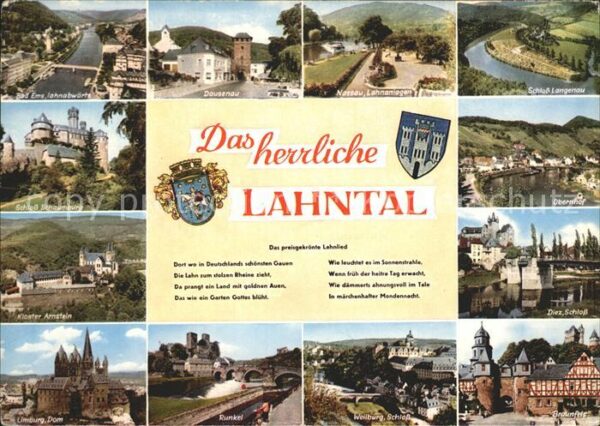 Lahntal Braunfels Runkel Kloster Arnstein Diez