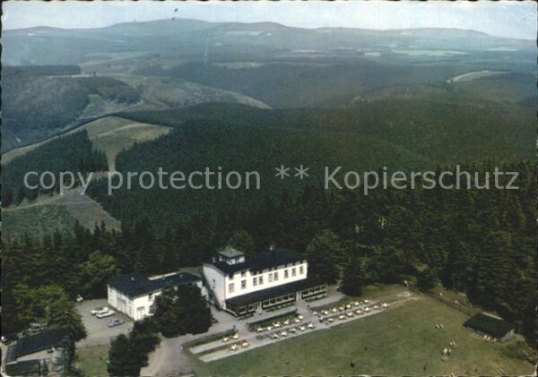 Wieda Berghotel Stöberhai Fliegeraufnahme