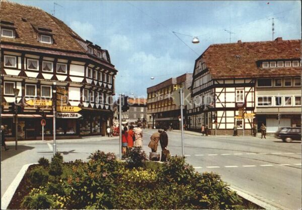 Hoexter Weser Fachwerkhäuser