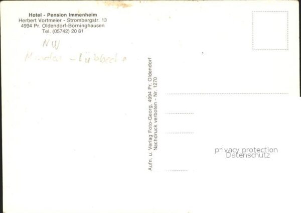 Boerninghausen Hotel Pension Immenheim – Bild 2