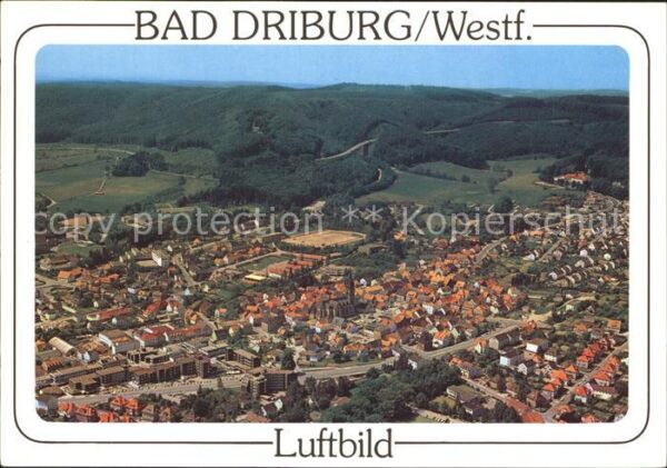 Bad Driburg Fliegeraufnahme