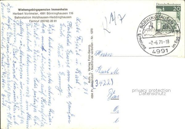 Boerninghausen Wiehengebirgspension Immenheim – Bild 2