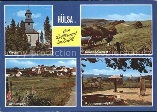 Huelsa Knüllandschaft Robinsonspielplatz Kirch