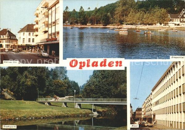 Opladen Diepental Post Stadtpark Kölner Strasse
