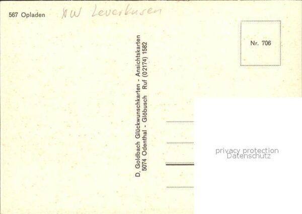 Opladen Diepental Post Stadtpark Kölner Strasse – Bild 2