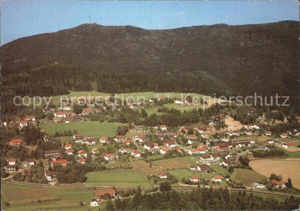Rimbach Bayrischer Wald Fliegeraufnahme am Fusse des Hohen Boge