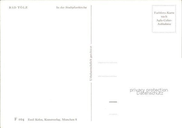 Bad Toelz In der Stadtpfarrkirche – Bild 2