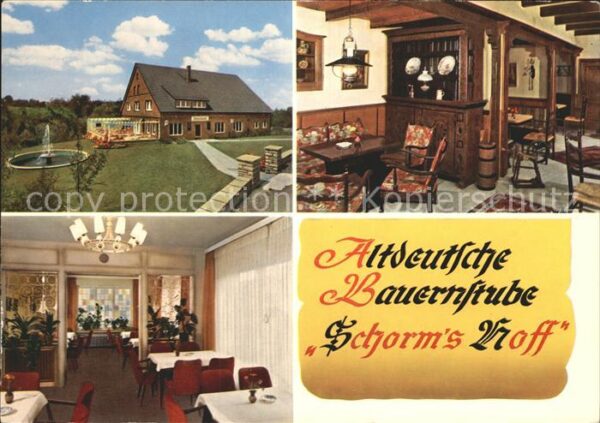 Bad Oeynhausen Cafe Restaurant Schorm's Hoff