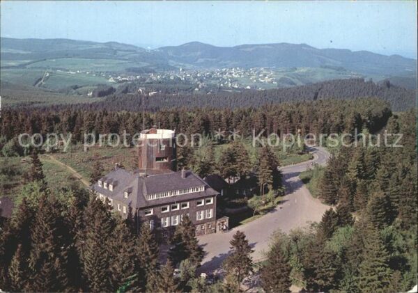 Winterberg Hochsauerland Fliegeraufnahme Gaststätte Kahler Asten