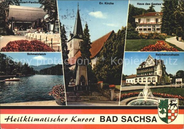 Bad Sachsa Harz Evangelische Kirche Schmelzteich Reichs