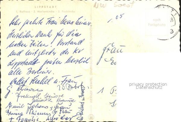 Lippstadt Rathaus Marienkirche Poststrasse – Bild 2