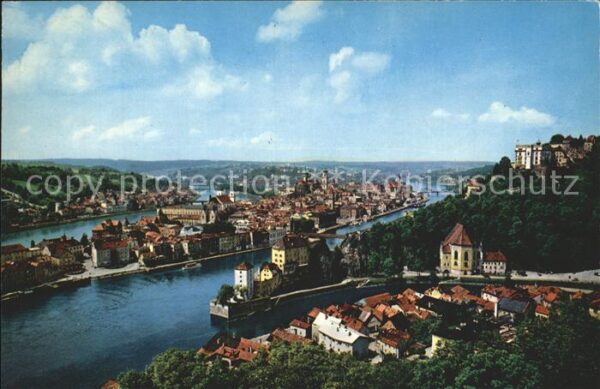 Passau Donau Ilz Inn