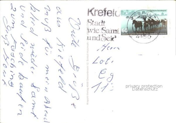 Krefeld Wasserburg Linn Hauptbahnhof Stadtwald – Bild 2