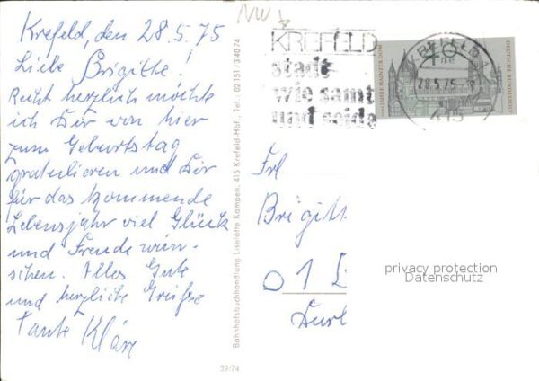 Krefeld Hauptbahnhof Ostwall Polizeidirektion S – Bild 2