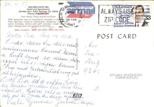 Palm Springs Golden Gate Inn – Bild 2