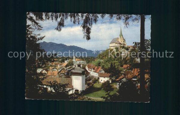 Rankweil Vorarlberg Ansicht mit Burg