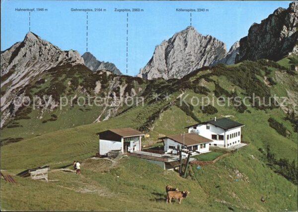 Graen Tirol Bergstation Füssner Jöchle