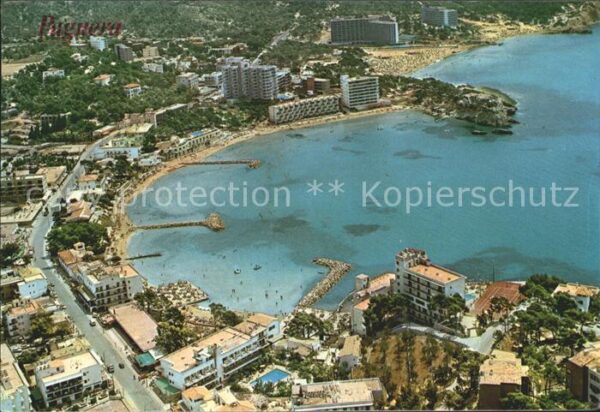 Paguera Mallorca Islas Baleares Fliegeraufnahme