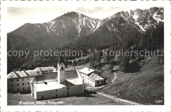 Muehlbach Suedtirol Wallfahrtskirche Maria Waldrast Blaser