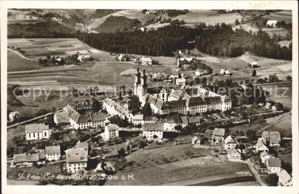 St Peter Schwarzwald Fliegeraufnahme