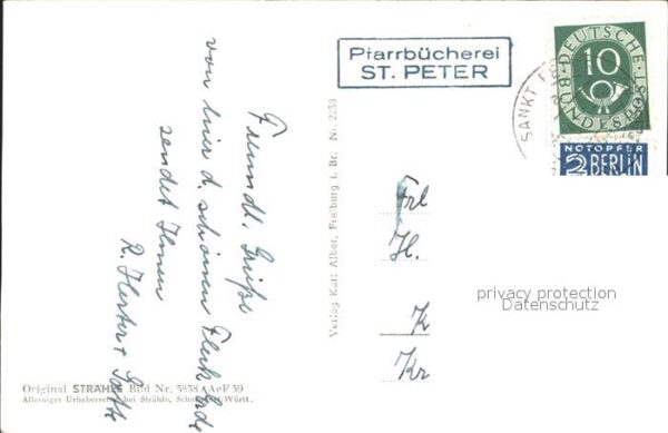 St Peter Schwarzwald Fliegeraufnahme – Bild 2