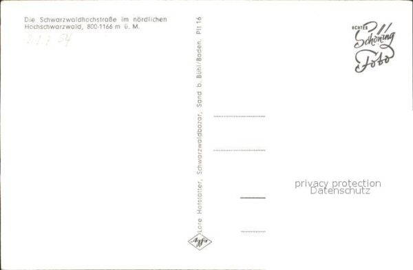 Schwarzwald Schloss Bühlerhöhe Gertelbachfälle Kurh – Bild 2
