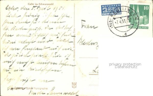 Calw Fliegeraufnahme – Bild 2