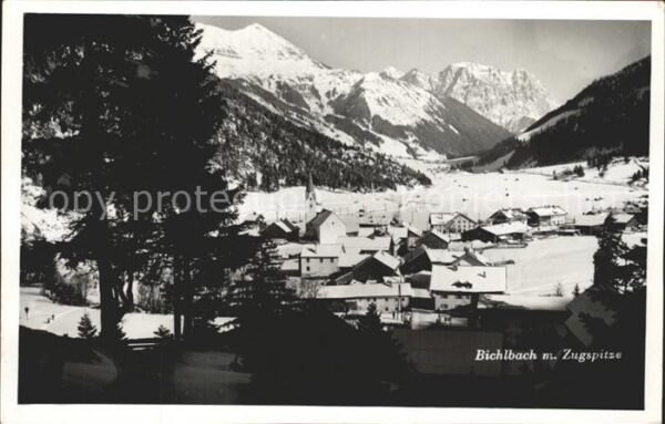 Bichlbach mit Zugspitze