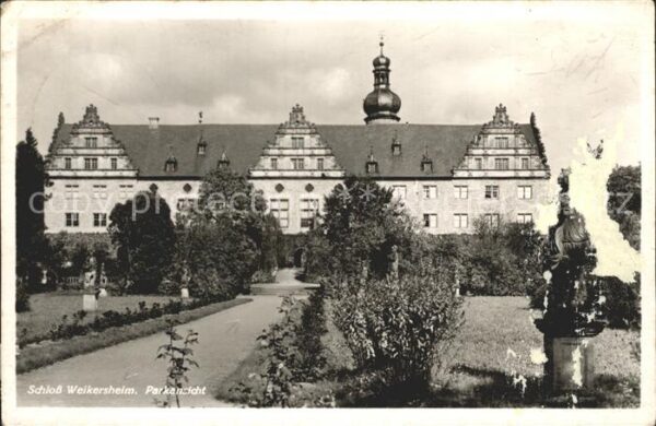 Weikersheim Schloss Weikersheim Park