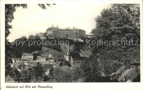 Kulmbach mit Plassenburg