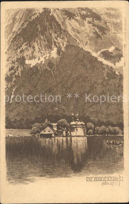 Koenigssee St Bartholomä
