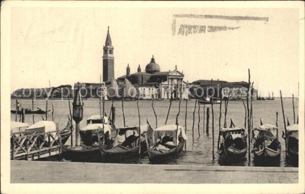 Venezia Venedig Isola di S Giorgio dal Molo